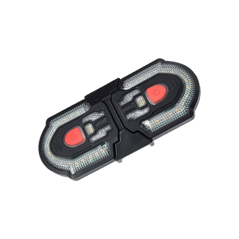 Bicycle Turn Signal Lights Wireless Remote Control LED Taillight USB Rechargeable Rear Warning Lamp Bike Accessories