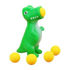 Skydespil Legetøj Stressaflastende Skyde-Squeeze Legetøj Skumkugler Popper Guns  (YJD) Green crocodile
