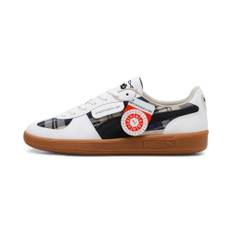 Puma Porsche Legacy Palermo Tartan Sneakers, White, Size 45, Shoes - Black - 45