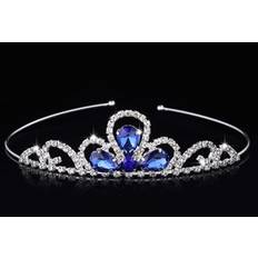 Tiara/diadem miss Abigale, blå