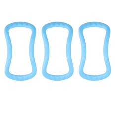 3PCS Yoga Massage Training Rings Toning Exercise Fitness Circles for Back and Legs Stretching