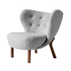 &Tradition Little Petra VB1 Loungestol Oiled Walnut & Hallingdal 130