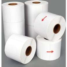 Custom Cheap Barcode Synthetic Label Sticker Waterproof Tear Resistant Portable Thermal Label Sticker Printable Label Paper Roll