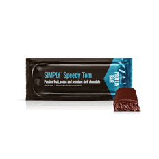 SIMPLY ®-Simply® Speedy Tom Proteinbar | Acai, kakao, passionsfrugt og premium mørk chokolade