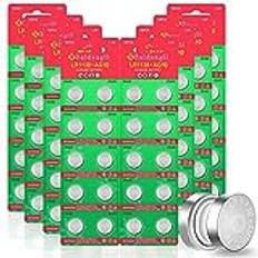 LR1130 batterier, knappceller, AG10 1131 189 1,5 V alkaliskt batteri 80 stycken LR54-knappcell【3 års lagringsgaranti】