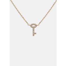 Skultuna Pavé Series - Gold Vermeil - Key Necklace