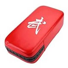 QANYEGN 2-i-1 Punching Mitts Kick Pack Set, 2 Färger Boxing Mitts Pads, Kickboxing Target För Boxning, Karate, Muay Thai(Röd)