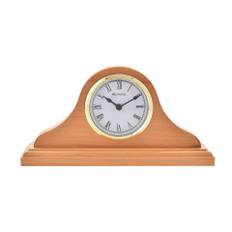 Wm.Widdop Wooden Mantel Clock Napoleon One Size brun