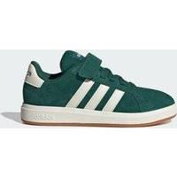 Grand Court 00s Skor Barn - Collegiate Green / Off White / Gum - 31 1/2
