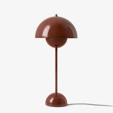 &Tradition Flowerpot Table Lamp VP3 Red Brown