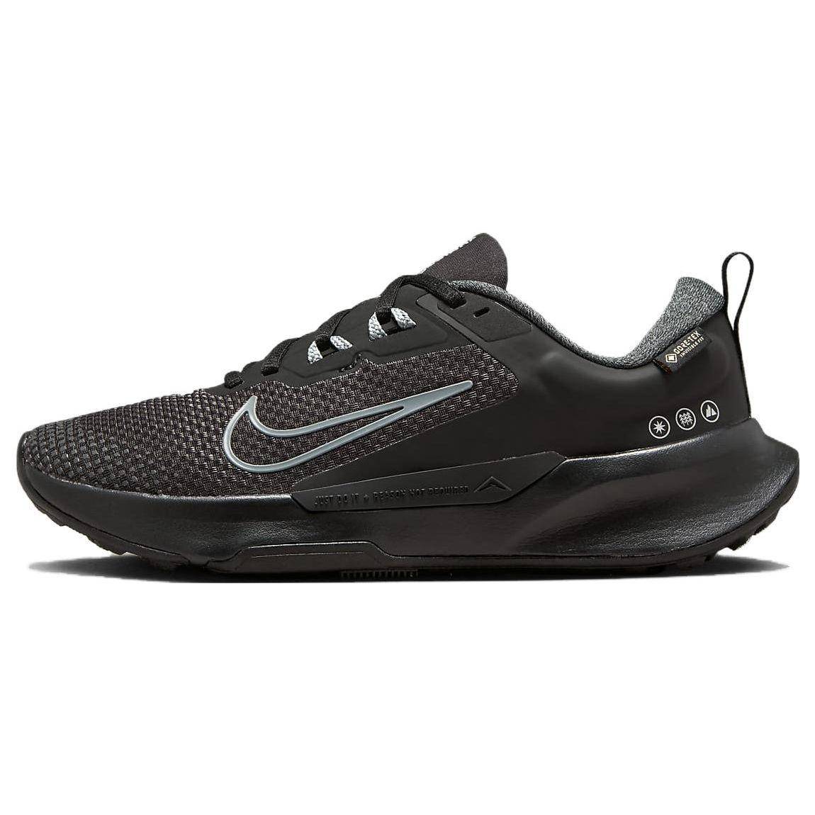 Nike Juniper Trail 2 GORE-TEX Svart Cool Grå Dam Sneakers Antracit FB2065-001 cm