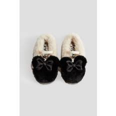 Flicka - Vit Lurviga tofflor - Size: 26/27 - H&M - Crèmevit/Mimmi Pigg (26/27)