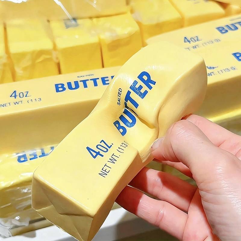 Squishy Butter Stick Fidget Toy Shapeable Slow Rebound Sticky Butter Squeeze Toy  Adults ASMR Sensory Stress Relief Toy