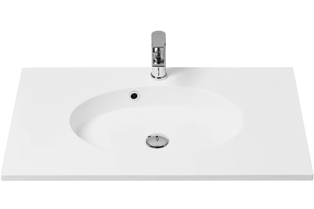 Marmor Monaco vask Mat / Blank dybde 36 cm
