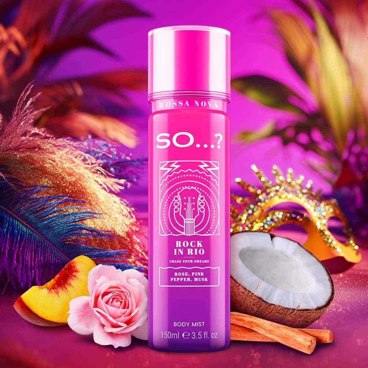 So...? Bossa Nova Rock In Rio Spray Corpo 150 ml — Spray corpo profumato