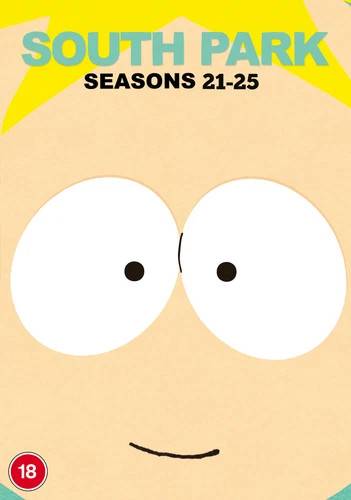 South Park: Sæson 21-25 (DVD Boks Sæt, Region 2)