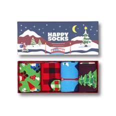 Happy Socks 4-PACK SANTA'S WORKSHOP SOCKS GIFT SET
