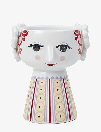 Bjørn Wiinblad Eva Ljusstake H9.5 cm lavender - Ljusstakar & Ljushållare - LAVENDER / multi