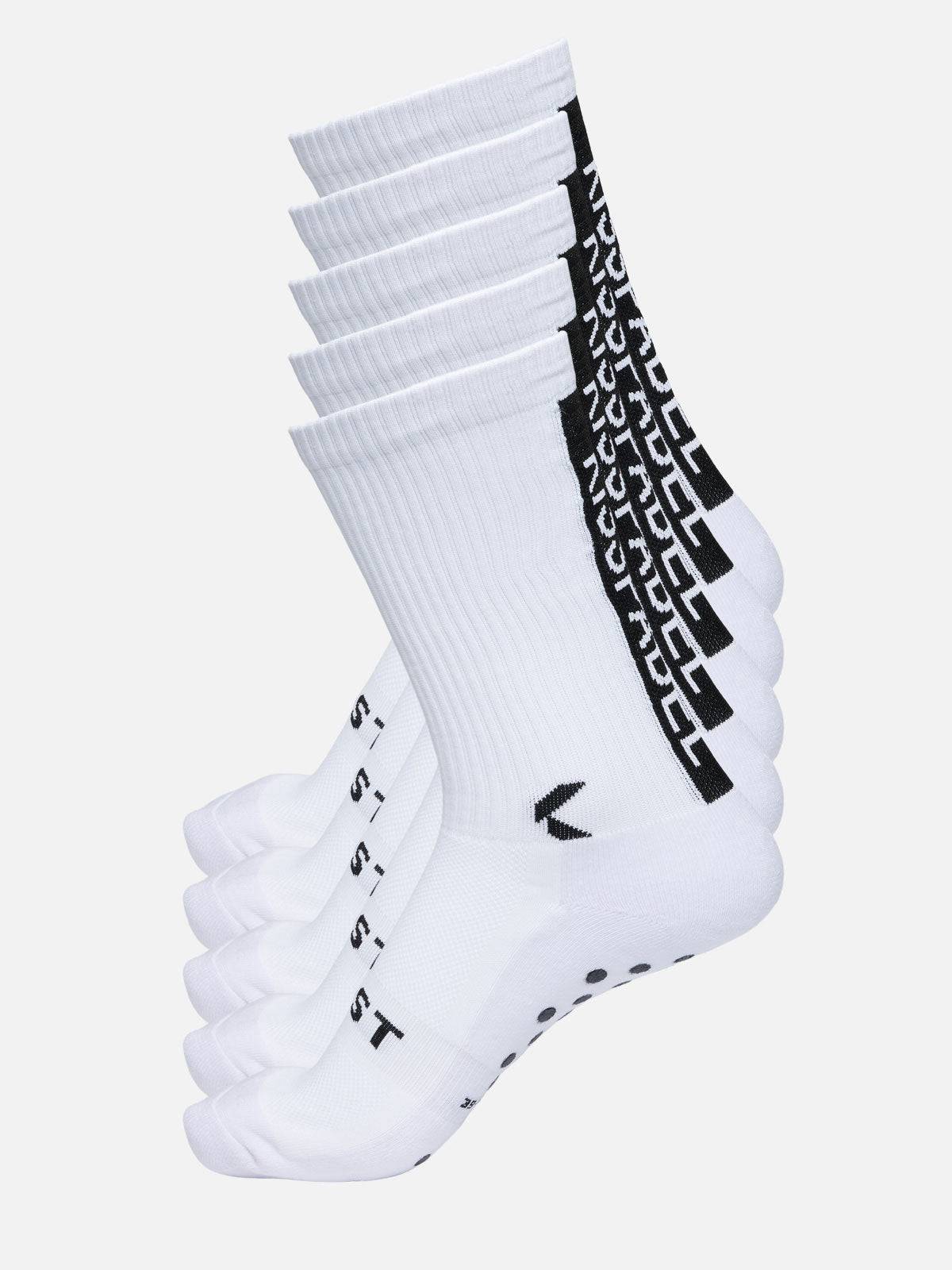 KISSPADEL GRIP SOCKS - VITA (5-PACK) - 39-42