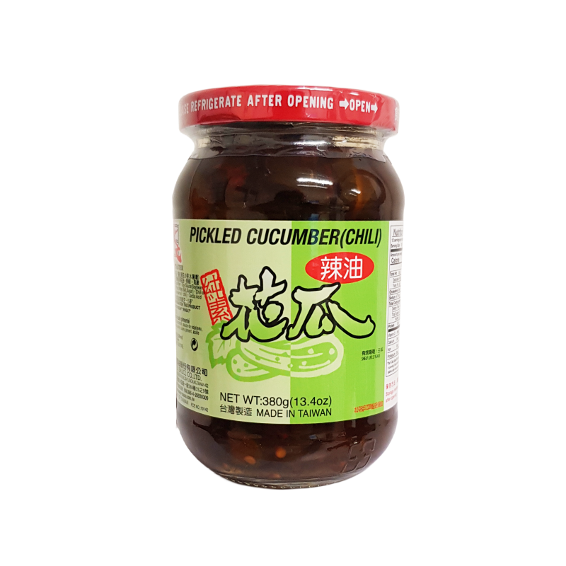 Inlagd Gurka Chili 380g LYHG Master Taiwan