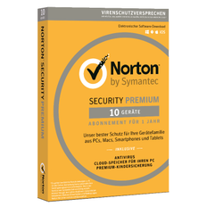 Symantec Norton Security Premium 3.0 10 Geräte Vollversion