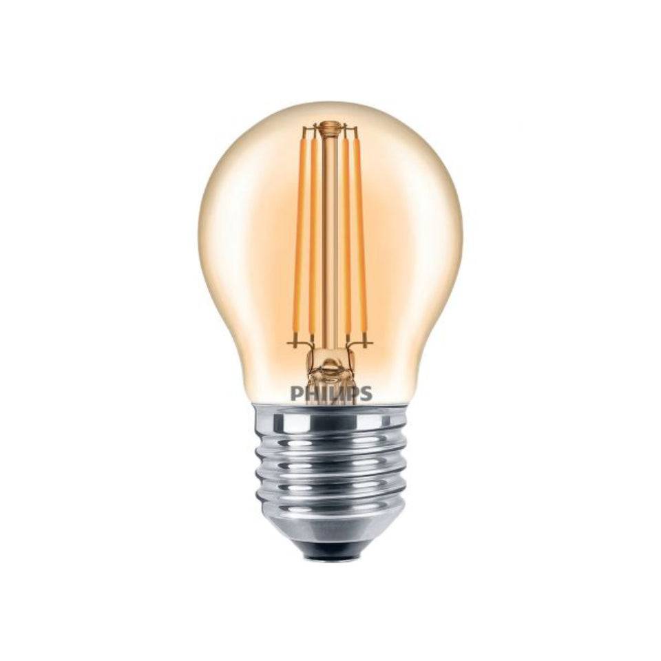 Philips LED Kronepære 5W(35W) 825 410lm Dim Gold E27