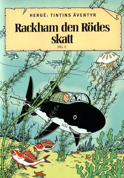 DVD - Tintin # 10 - Rackham den Rödes skatt Del 2 (Beg)