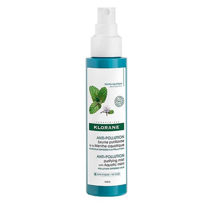 Klorane Spray Purificante Anti-Inquinamento Menta Acquatica 100 ml — Spray viso