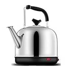 Elektrisk vattenkokare, vattenkokare Temperaturkontroll (koka & håll varm) Elektrisk tekokare (1500W) (Färg: Silver, Storlek: 10L) (Silver 10L) Fullmånesyn