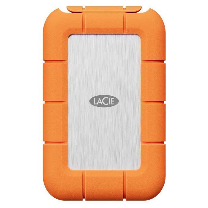External SSD - LaCie - Rugged SSD4 - 1TB - USB-C 40Gbps - Orange