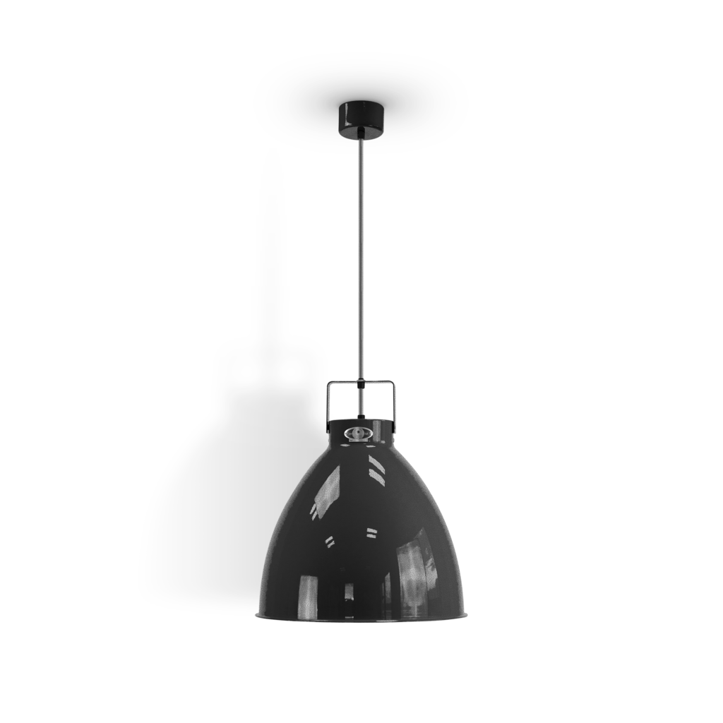Augustin A360 pendel fra Jieldé - Black hammered / Blank