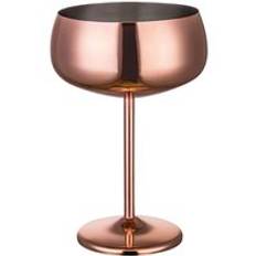 1 st lyx 304 rostfritt stål cocktailglas cocktail juice drink champagne bägare fest barware köksredskap roséguld