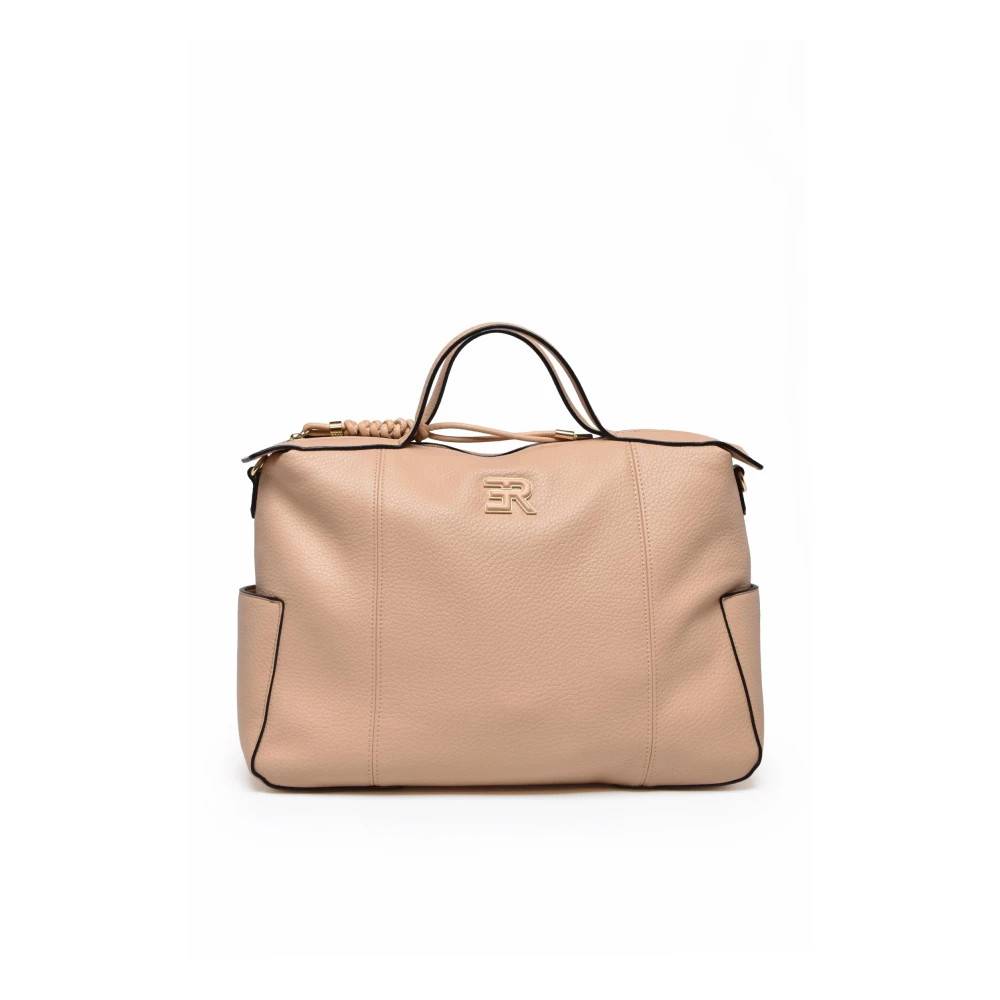 Ermanno Scervino Violeta Tote Bag - Tasker - Dame - Beige - ONE SIZE - Uld