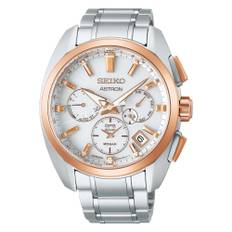 Seiko Astron GPS Solar White Dial Titanium Bracelet Men's Watch SSH104J