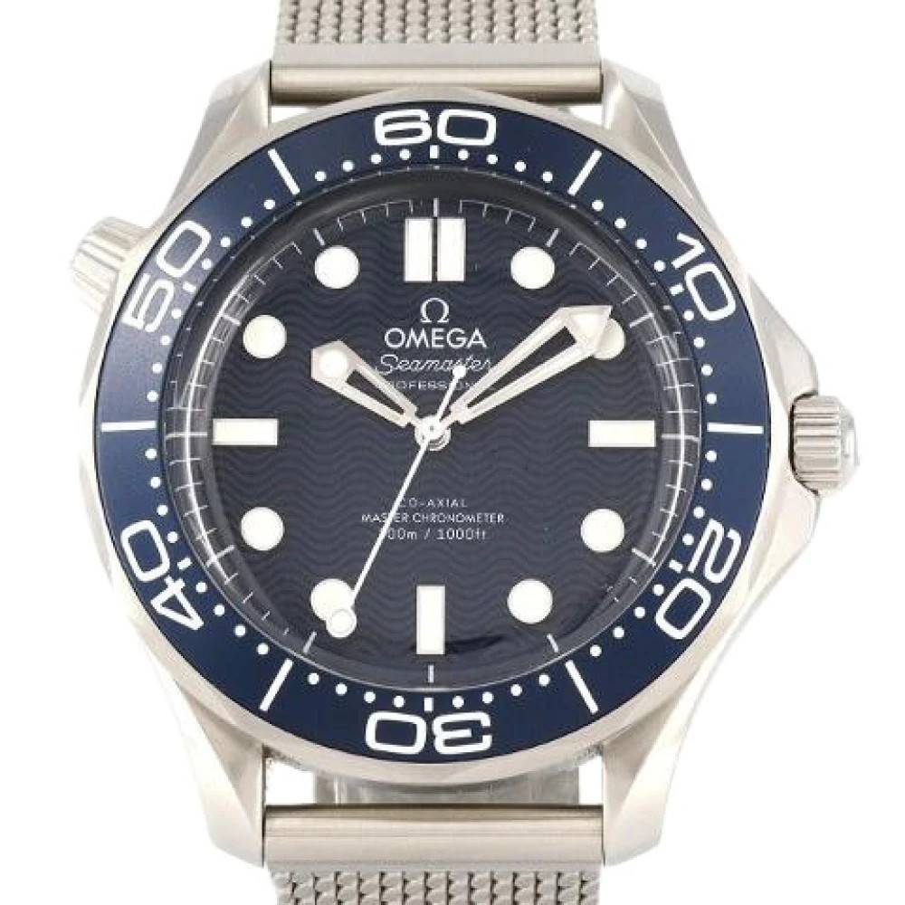 Omega Vintage, Vintage , Herr, ONE Size, Pre-owned Seamaster Diver 300M 60th Anniversary Rostfritt Stål
