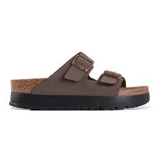 Birkenstock, Skor, Dam, Brun, 38 EU, Mocca Sandaler med Papillio Stil