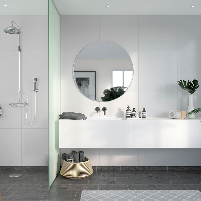 Våtrumsskiva Marcato Kvadrat 60x60 cm Fibo