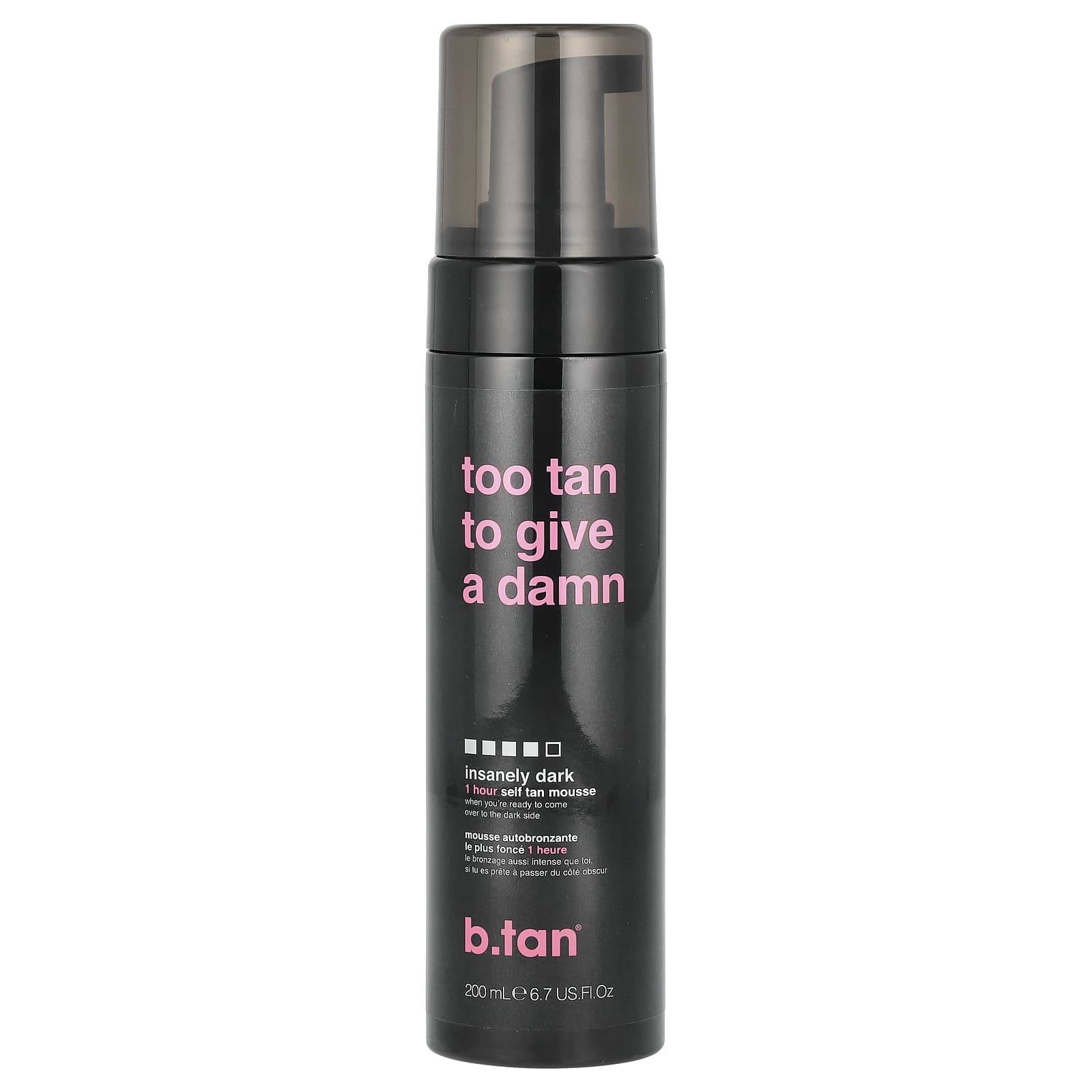 b.tan, To Tan To Give A Damn, Inseniri Dark, 200 ml (6.7 fl oz)