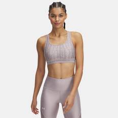 Armour® Mid Crossback Printed Women's Sports Bra Gray Dawn / Tetra Gray / Tetra Gray XXL
