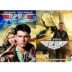 Top Gun 2 Movie Collection DVD - Top Gun / Top gun - Maverick DVD - Top Gun 1-2 DVD