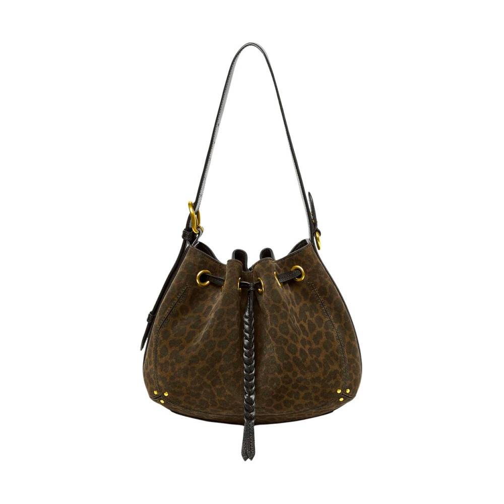 Jérôme Dreyfuss Andy Bucket Bag - Tasker - Dame - Grøn - ONE SIZE - Bomuld