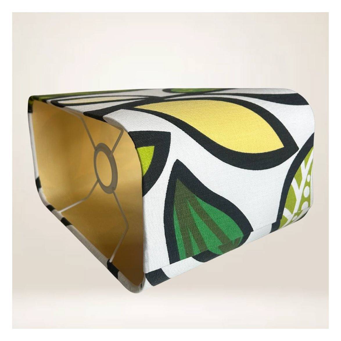 The lampstudio Lampskärm Graphic Green Rektangulär 30 cm