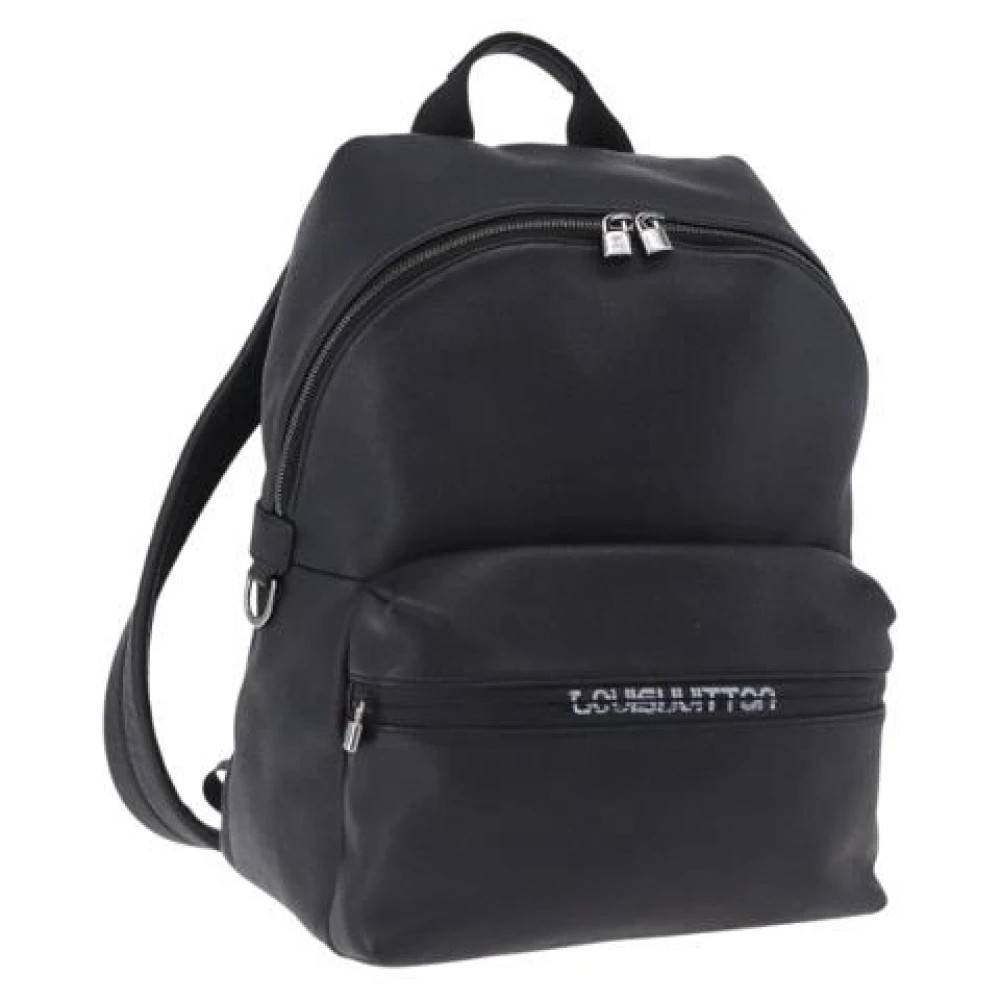 Louis Vuitton Vintage Pre-owned Taiga Læder Rygsæk - Vintage - Dame - Sort - ONE SIZE - Læder