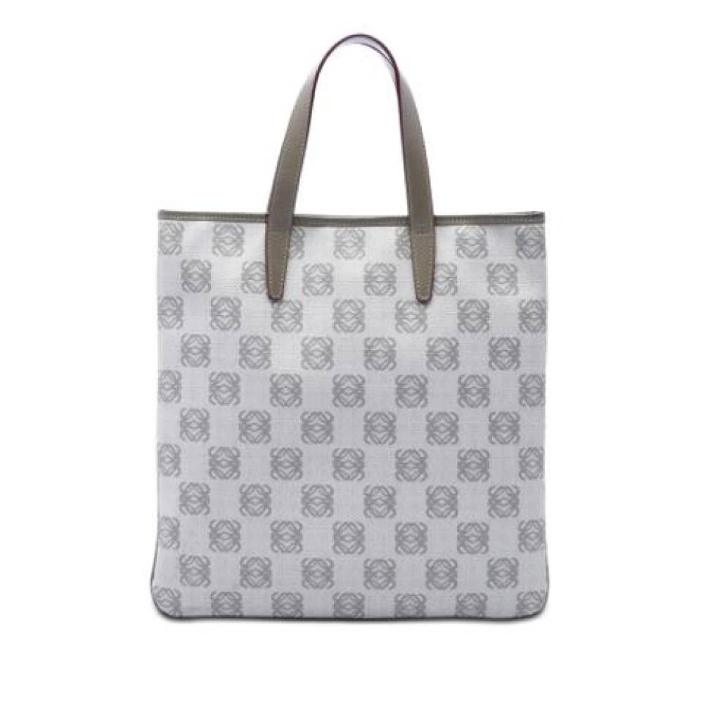 Loewe Pre-owned Pre-owned Tote Bag - Vintage - Dame - Grå - ONE SIZE - Læder