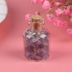 Mini glasflaskor små flaskor kork miniatyr klara glasburkar fleranvändande korkpropp önskeglas - 2