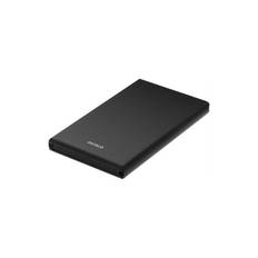 Deltaco Externt Kabinett för 1x2,5" SATA-Hårddisk, SATA 6Gb/s, USB 3.0, Aluminium/Plast - Svart