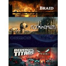 Braid + Machinarium + Osmos + Revenge of The Titans Steam Key GLOBAL