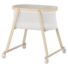 IKEA - ÄLSKVÄRD babyvugge med madras, birk, 40x73 cm