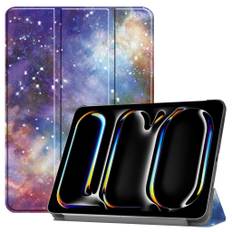 iPad Pro 11" 2024 Trifold Etui med print - Galaxy