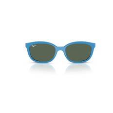 Ray-Ban RB1632 CLIP-ON KIDS BIO-BASED Azurblå och gummi azurblå Montura Grön Lentes 48-16